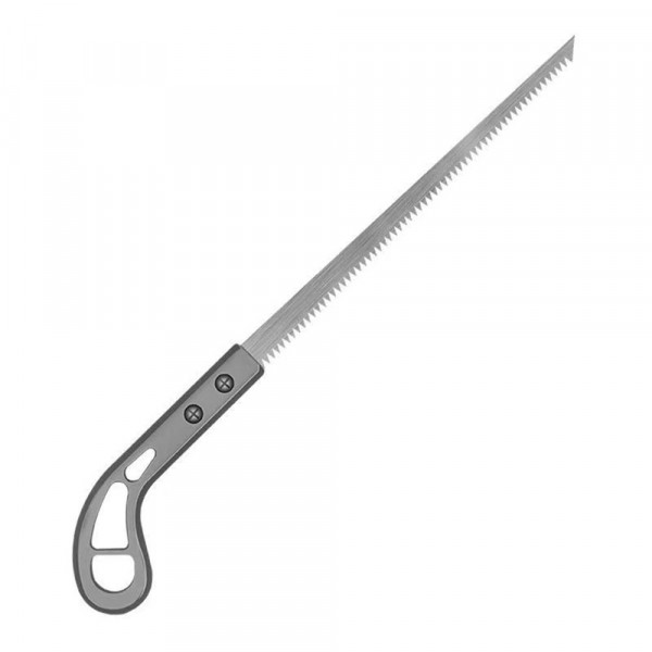 Пила садова для обрізки дерев YT-065, довжина 340 мм, сталь SK5, 0,200 кг, Grey