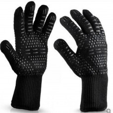 Рукавички термостійкі вогнетривкі HFG-800-B, до 800°C, Black