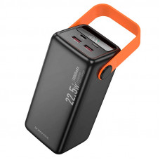 Power bank Borofone BJ66A 50000mAh, 22.5W+PD20W, 2*USB+Type-C, Black, 1.060g, Box