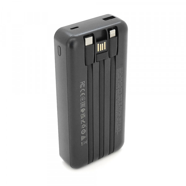 Power bank Borofone BJ79A 20000mAh, 10W, 2*USB, Black, 460g, Box