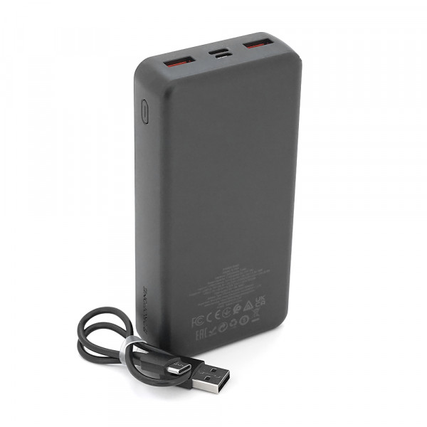 Power bank Borofone BJ56A 20000mAh, 22.5W+PD20W, 2*USB+Type-C, Black, 460g, Box