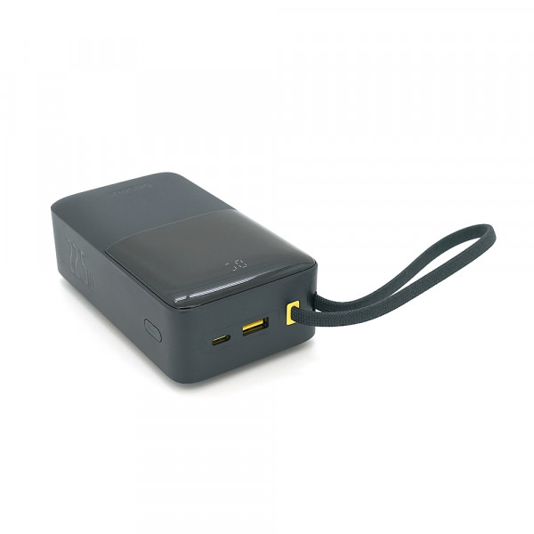 PowerBank Baseus EnerFill FС51 Bipow 2 Pro Digital Display Fast Charge 30000mAh 22.5W, 2*USB+Type-C, PD3.0, QC3.0, Black, Q20