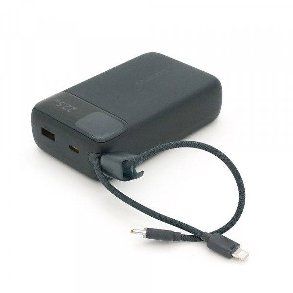 PowerBank Baseus EnerFill FC11 Digital Display  Fast Charge 20000mAh 22.5W, 2*USB+Type-C, PD3.0, QC3.0, Black, Q20