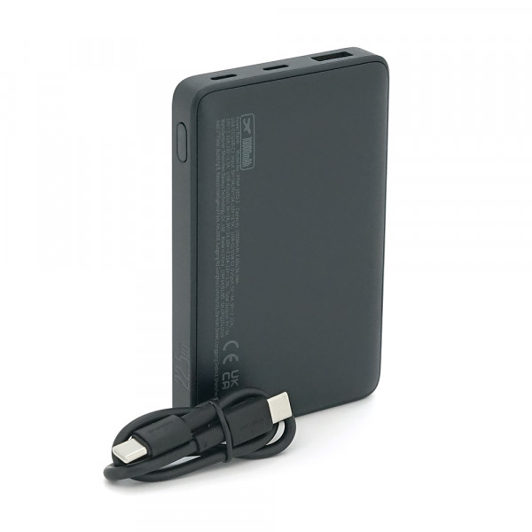 PowerBank Baseus EnerFill FP21 Digital Display Fast Charge 10000mAh 22.5W, 2*USB+Type-C, PD3.0, QC3.0, Black, Q20