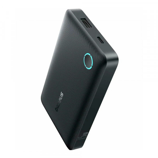 PowerBank Baseus EnerFill FP11 Fast Charge 10000mAh 15W, 2*USB+Type-C, PD3.0, QC3.0, Black, Q20