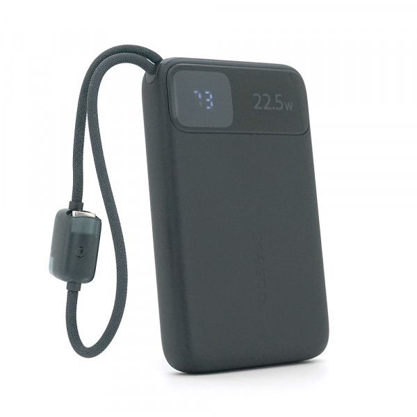 PowerBank Baseus EnerFill FC11 Digital Display Fast Charge 10000mAh 22.5W, 2*USB+Type-C, PD3.0, QC3.0, Black, Q20