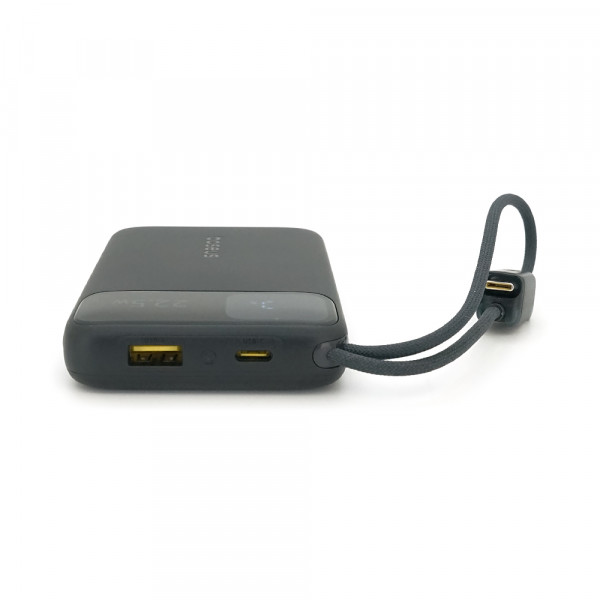 PowerBank Baseus EnerFill FC11 Digital Display Fast Charge 10000mAh 22.5W, 2*USB+Type-C, PD3.0, QC3.0, Black, Q20
