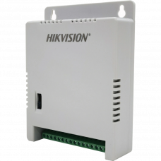 Настінний 5ти канальний адаптер живлення 12В/5A Hikvision DS-2FA1205-C8(EUR), пластик