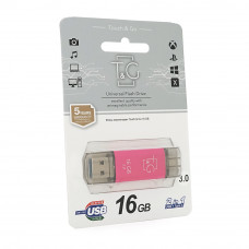 Флеш-накопичувач T&G 009 Star F, USB 3.0+Type-C, 16GB, Metal, Blister