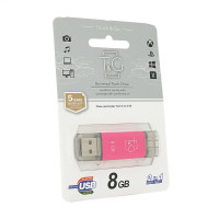 Флеш-накопичувач T&G Star F, USB 2.0+Type-C, 8GB, Metal, Blister