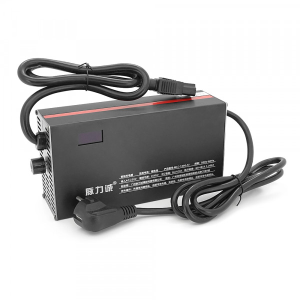 Зарядний пристрій Jinyi для акумуляторів LiFePo4 48V(58,4V),16S,20A штекер Triangle plug (T-tipe/IEC/C13 N+L-),з індикацією,BOX