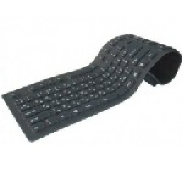 Клавіатура гумова гнучка 86K клавіш, USB, (Eng / Pyc), Blister-Box