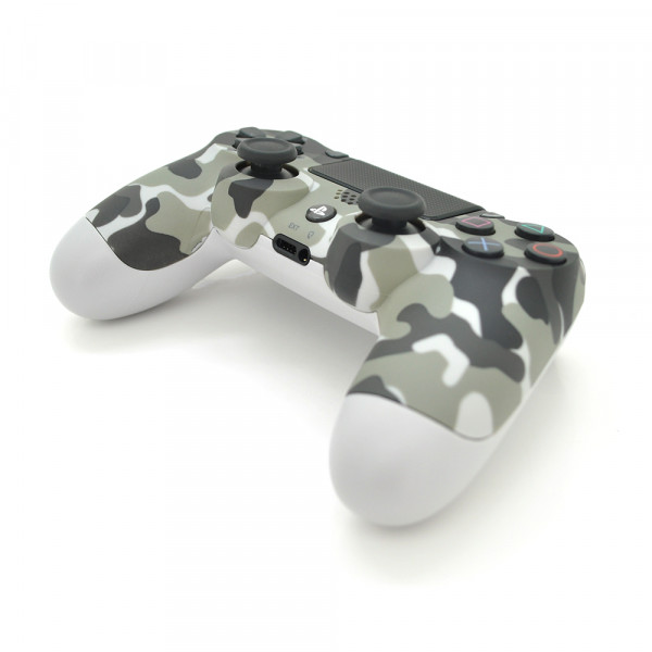 Бездротовий геймпад для PS4 SONY Wireless DUALSHOCK 4 (Haki/Silver), 3.7V, 500mAh, Blister