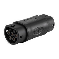 Адаптер перехідник для заряджання електромобіля GBT-Type2, 7Pin,380V, IP55, Black