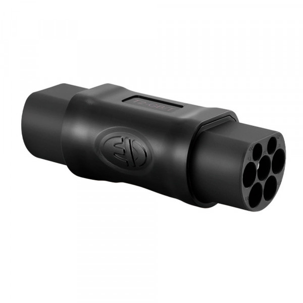 Адаптер перехідник для заряджання електромобіля Type2-GBT, 5Pin,220V, IP55, Black