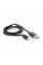 Кабель USB для Type-C (male to male), 10A, Підтримка SCP, QC3.0, PD до 240Вт, 480Mbps, довжина 1.0м, обплетення, Black, Box