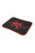 Килимок 210*260 тканинний Red Darkness з боковою прошивкою, товщина 2 мм, колір Red, OEM