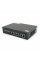 Комутатор POE 48V з 4 портами POE 100Мбіт + 2 порт Ethernet (UP-Link) 100Мбіт, корпус - метал, Black, БП вбудований, Q20