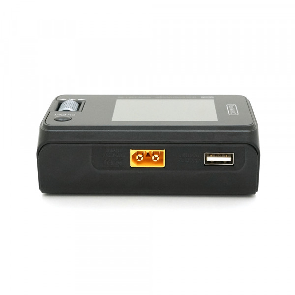 Зарядний пристрій ToolkitRC M6D, 2 канали, 500Вт, тип АКБ LiPo, LiHv, Li-ion, NiMh, LiFe, Pb, USB, роз'єм XT60, вхід 7-28В, вага 220г, без БП