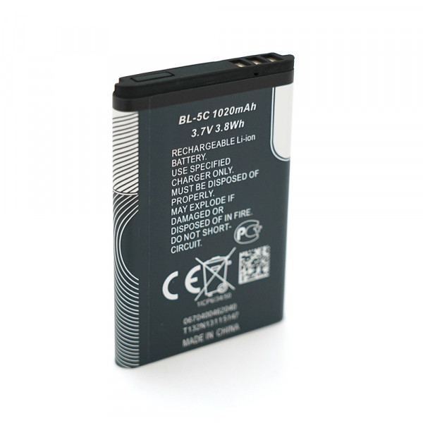 АКБ для Nokia BL-5C (620 mAh), OEM