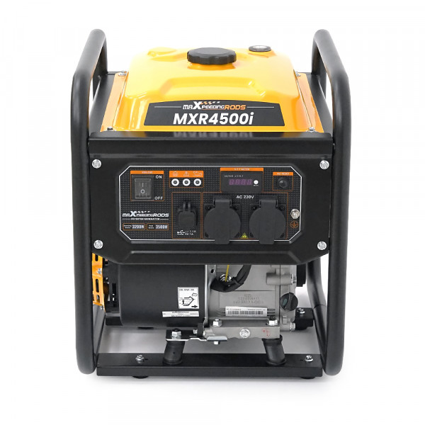 Генератор інверторний Бензиновий MXR4500i (3,5 kW), однофазний, 220V, 50Hz, об'єм бака 7.5л, ручний запуск