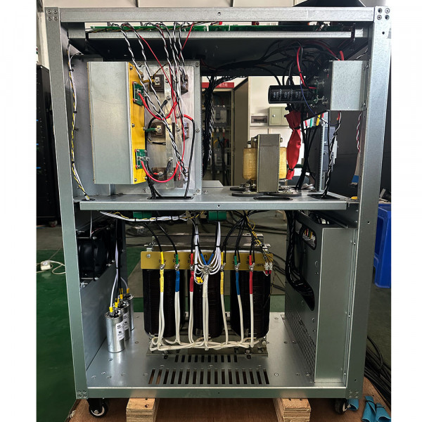 ДБЖ ONLine 3-ФАЗИ RITAR GP33-10KL, 384Vdc, 10KVA/8KW,  під зовнішній АКБ, вхід 3 фази-вихід 1 фаза (830*402*1050mm), 153кг