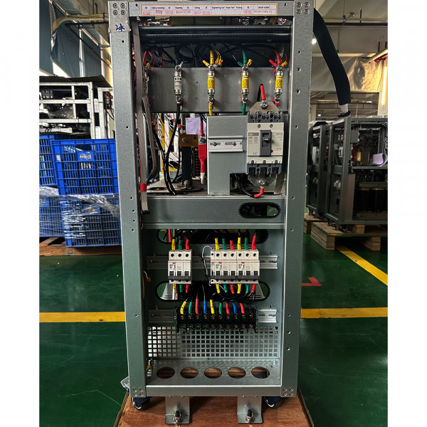 ДБЖ ONLine 3-ФАЗИ RITAR GP33-20KL, 384Vdc, 20KVA/16KW, під зовнішній АКБ, вхід 3 фази-вихід 1 фаза (415*730*930), 165кг