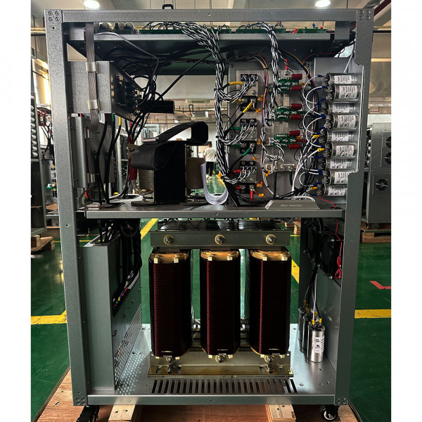 ДБЖ ONLine 3-ФАЗИ RITAR GP33-30KL, 384Vdc, 30KVA/24KW, під зовнішній АКБ, вхід 3 фази-вихід 1 фаза (480*930*1140), 200кг