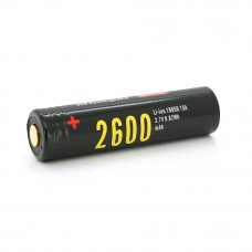 Акумулятор Li-Ion Soshine 18650 18650USB-3.7-2600, microUSB, 2600mAh, 2.5A, 4.2/3.6/2.75V, Black