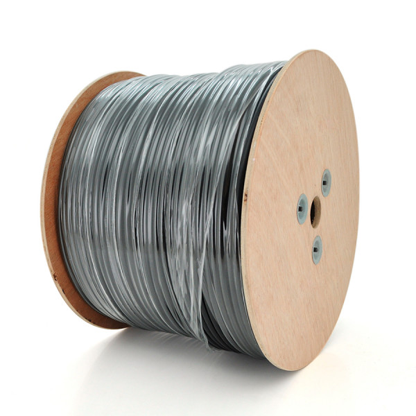 Кабель КНП UTP (25*2*0.5) 25p 24 AWG, Merlion, (CCA), ізоляція ПЕ, для нар. робіт, 500м, Black