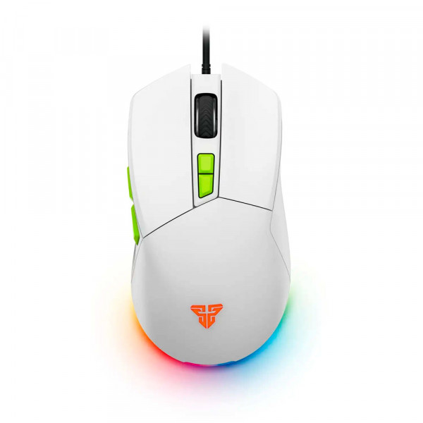Ігрова миша провідна PHANTOM II VX6, 7 кнопок, 400-7200 DPI, Led Lighting RGB, 1,8м, Windows XP/Vista/Win7/8/10/11 Mac OS X, White, COLOR BOX