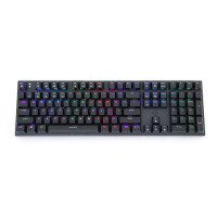 Клавіатура USB Fantech MK855RGB, довжина кабелю 135см, (Eng/Укр/Рус), Black, 108к, Q10