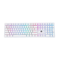 Клавіатура USB Fantech MK855RGB, довжина кабелю 135см, (Eng/Укр/Рус), White, 108к, Q10