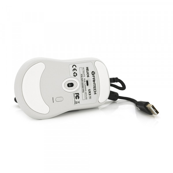 Ігрова миша дротова HELIOSUX3V2, 6 кнопок, 200-4800 DPI, Led Lighting RGB, 1,8 м, Win7 / 8/10 Mac OS, White, COLOR BOX (138*56*192) 0.23 кг