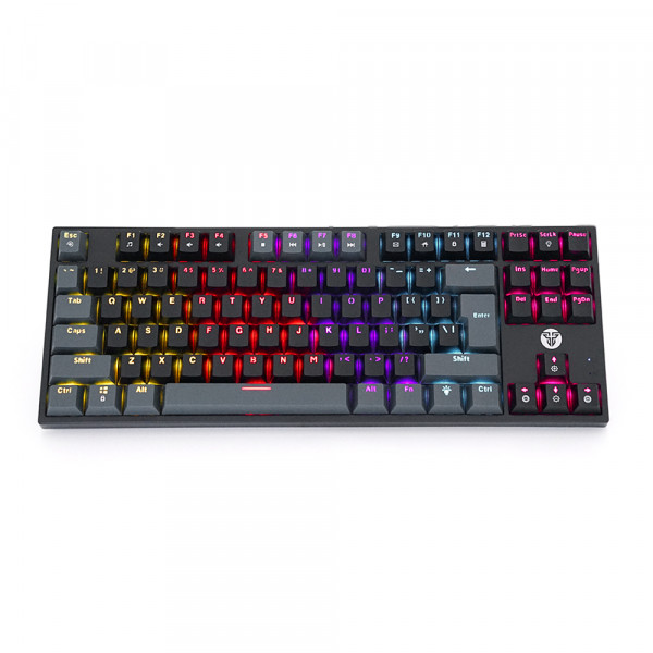 Клавіатура USB Fantech ATOM MK876, (Eng/Укр/Рус), Black(red switch), 87к, Q10
