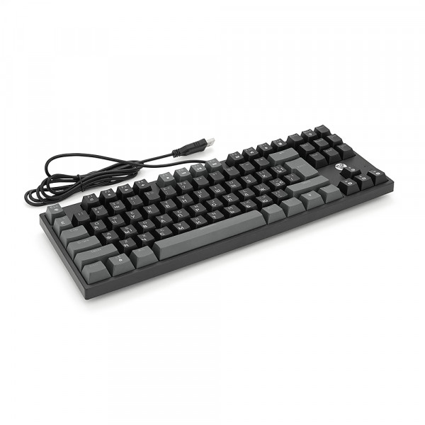 Клавіатура USB Fantech ATOM MK876, (Eng/Укр/Рус), Black(red switch), 87к, Q10