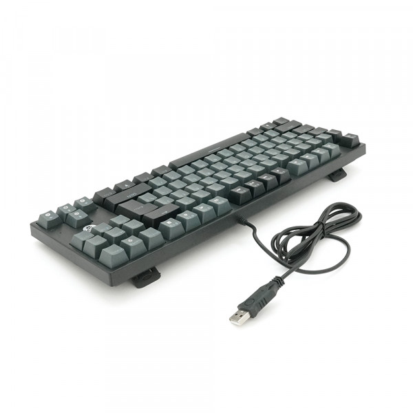 Клавіатура USB Fantech ATOM MK876, (Eng/Укр/Рус), Grey (red switch), 87к, Q10