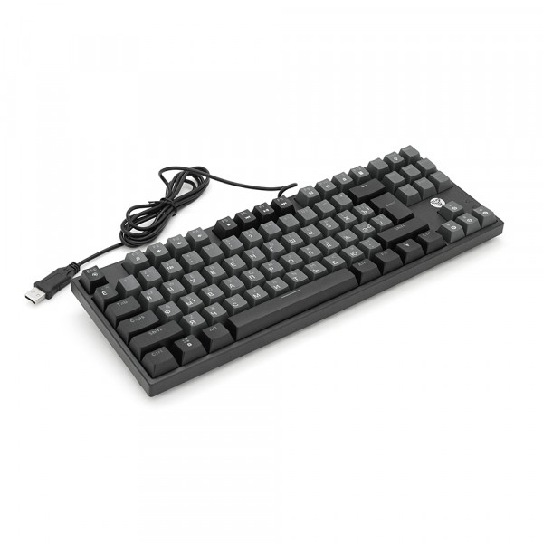 Клавіатура USB Fantech ATOM MK876, (Eng/Укр/Рус), Grey (red switch), 87к, Q10