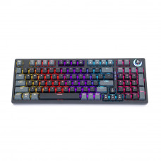 Клавіатура USB Fantech ATOM96 MK890, (Eng/Укр/Рус), Black (red switch), 89к, Q10