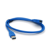 Подовжувач USB 3.0 AM/AF, 1.0m, Blue, Пакет