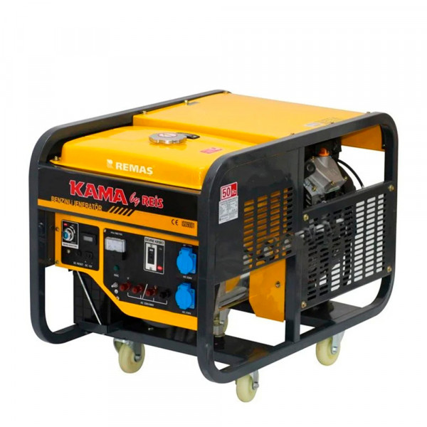 Каністра Merlion YT-HS-FX-5L, металева з клапаном, 5л, 310х180х165мм, Green