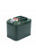 Каністра Merlion YT-HS-FX-20L, металева з клапаном + гнучка лійка, 20л, 355х255х310мм, Green