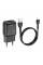 Набір СЗУ 110-240V HOCO C96A+ кабель Lighting, 1xUSB, 2.1A, кабель 1м, Black, Blister