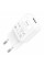 Набір СЗУ 110-240V HOCO C96A+ кабель Lighting, 1xUSB, 2.1A, кабель 1м, White, Blister
