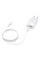 Набір СЗУ 110-240V HOCO C73A+ кабель Type-C, 2xUSB, 2.4A, кабель 1м, White, Blister