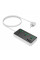 Мережевий фільтр HOCO AC7A на 3 розетки + 3 USB+USB-C, 17W, 220В, кабель 1,5м, Black/White, Box