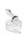 Набір АЗУ 12-24V HOCO Z40 + кабель Lighting, 2xUSB, 2.4A, кабель 1м, White, Box