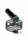 Набір АЗУ 12-24V HOCO Z40 + кабель Lighting, 2xUSB, 2.4A, кабель 1м, Black, Box
