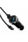Набір АЗУ 12-24V HOCO Z40 + кабель Lighting, 2xUSB, 2.4A, кабель 1м, Black, Box