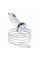 Набір АЗУ 12-24V HOCO Z40 + кабель Type-C, 2xUSB, 2.4A, кабель 1м, White, Box